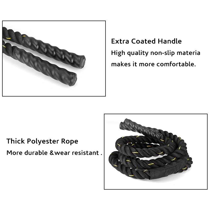 Fitness Battle Rope | Fitness Battle Training Rope | Hey-Foxy.com