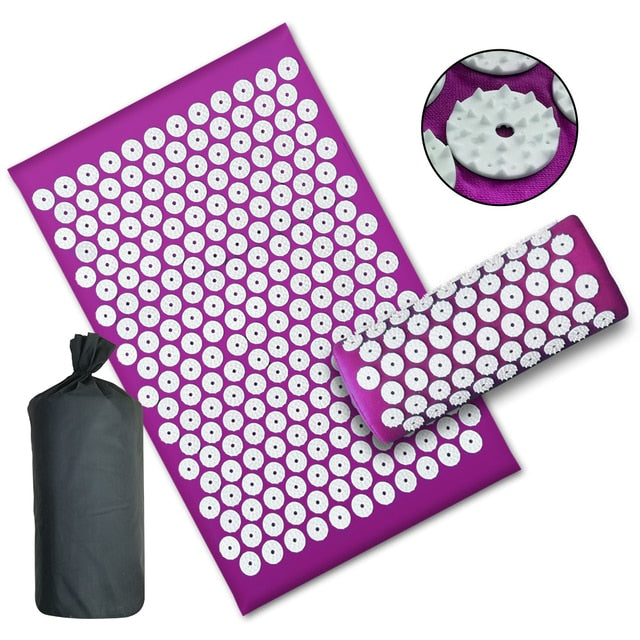 Acupressure Yoga Mat | Muscle Relief Yoga Mat | Hey-Foxy.com