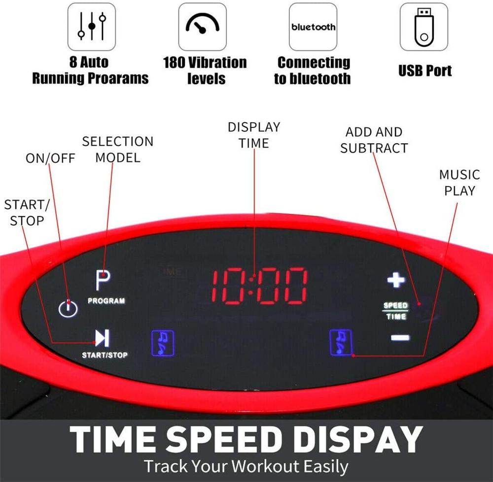 Vibration Exercise Plate | Fitness Vibration Plate | Hey-Foxy.com